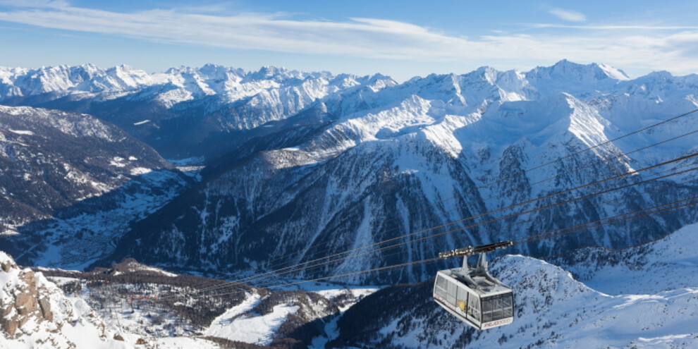 Skigebiet Pejo 3000 Val di Sole, Skiurlaub im Trentino in Italien