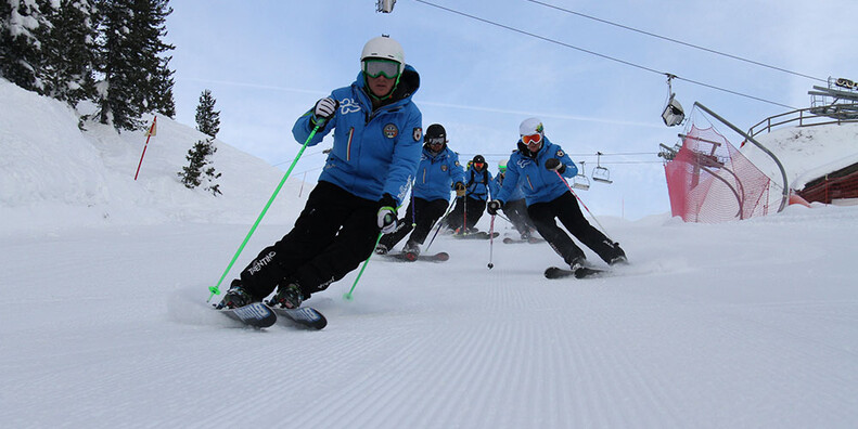 The Pampeago Alps Ski School
