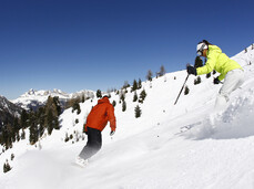 Snowboard Moena Alpe Lusia 