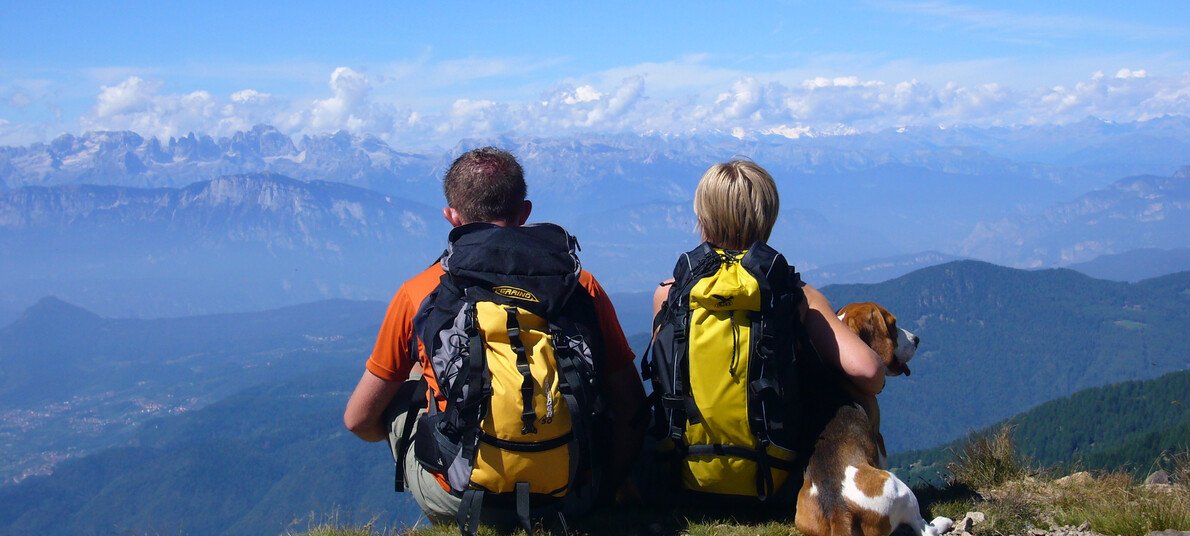 Passeggiata con cane al Pizzo di Levico