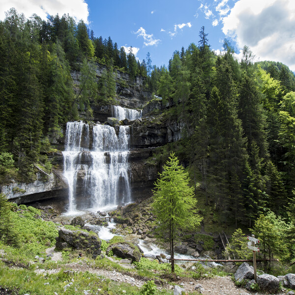 Cascate di Vallesinella nel Parco Naturale Adamello Brenta