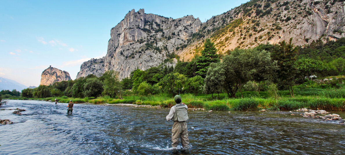 Pesca sul fiume Sarca - Foto Alessandro Saletti | © Foto Alessandro Saletti