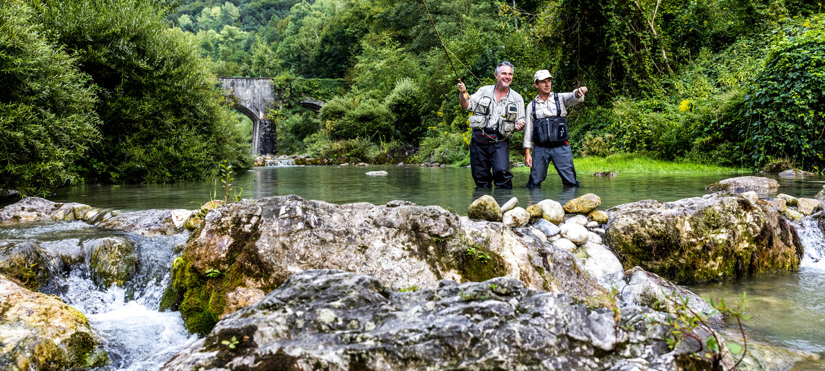 Ontdek de beste plekken om te vissen in Trentino