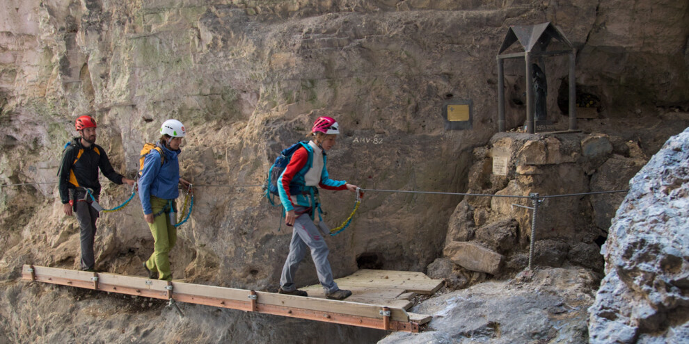 Ferrata del Burrone Giovanelli, Пьяна-Ротальяна