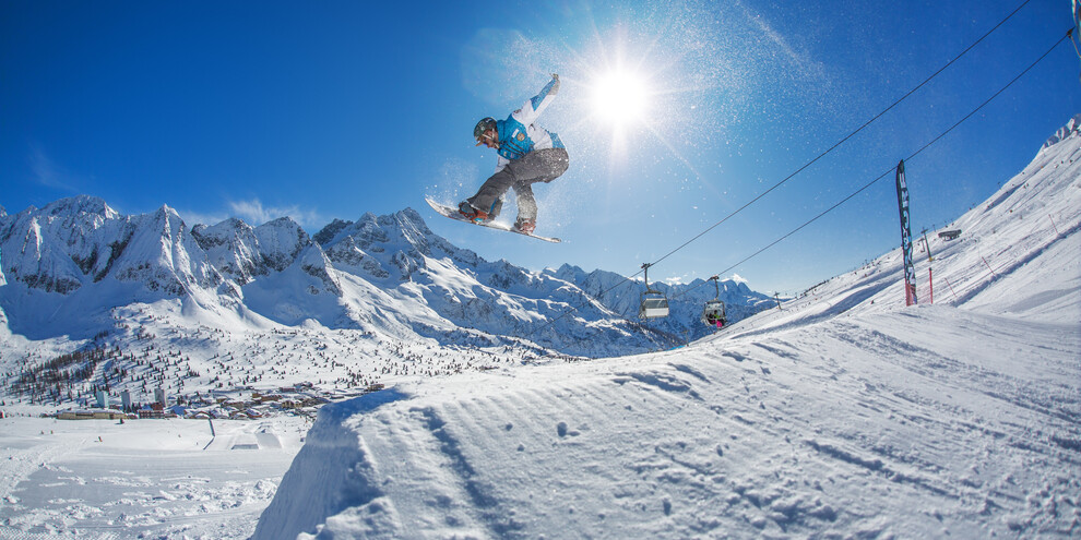Divertirsi allo Snowpark Tonale