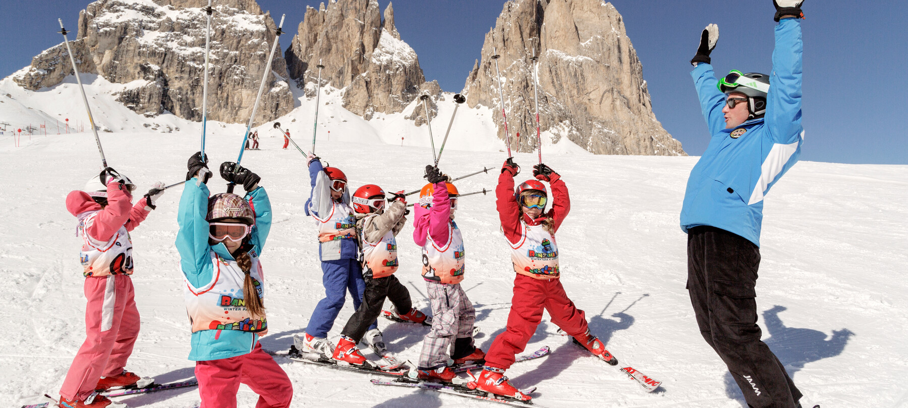 Nauka jazdy na nartach w Trentino