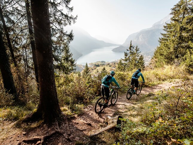 Molveno - Escursioni in mtb sulle Dolomiti di Brenta