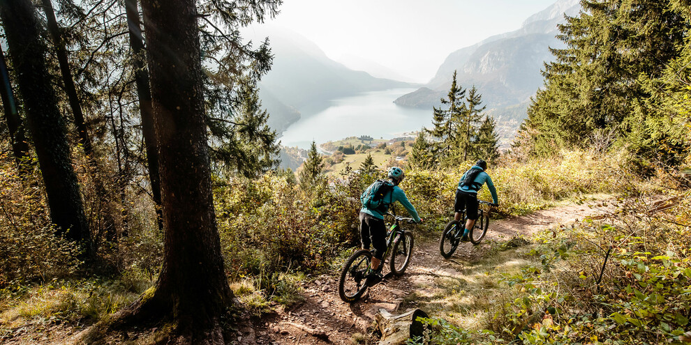 Molveno - Escursioni in mtb sulle Dolomiti di Brenta