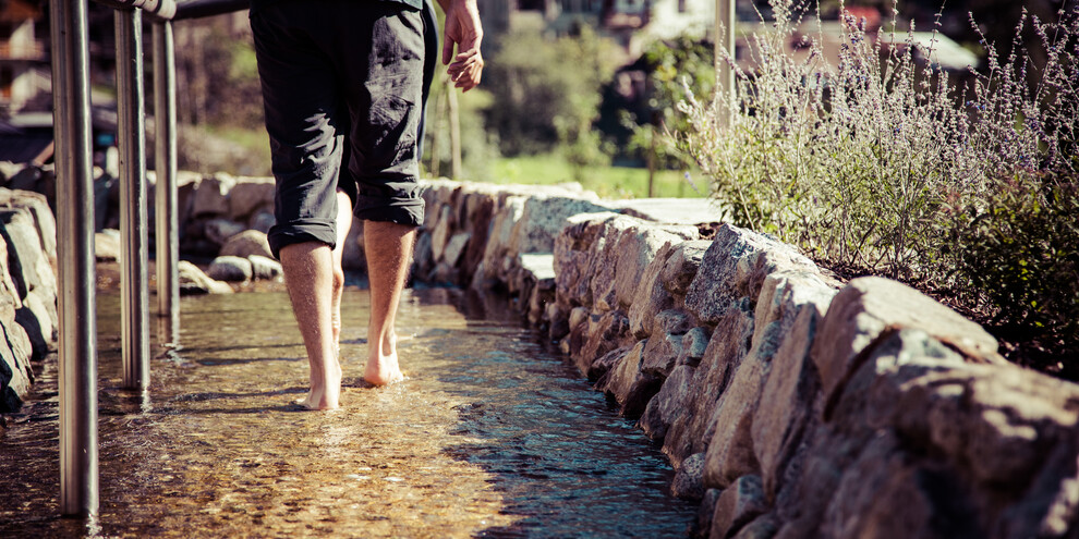 Open-Air-Kneipp im Val di Rabbi