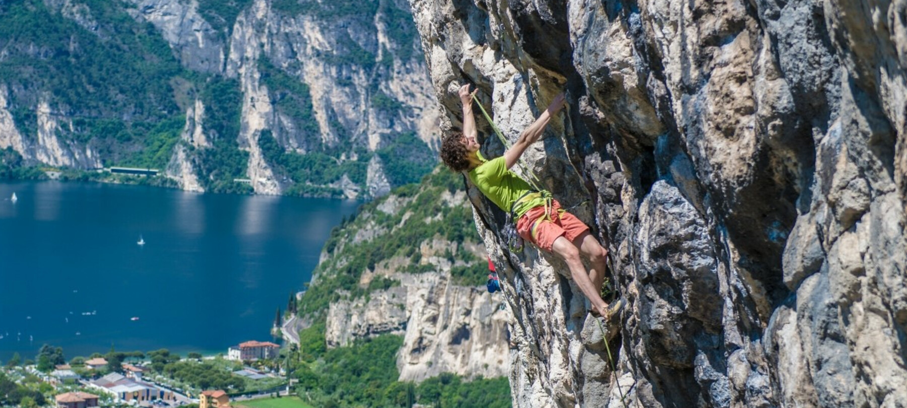 Klettern: 3 Kletterwände am Gardasee, empfohlen von Adam Ondra