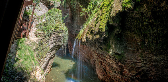 Passerelle nell'Orrido di Ponte Alto