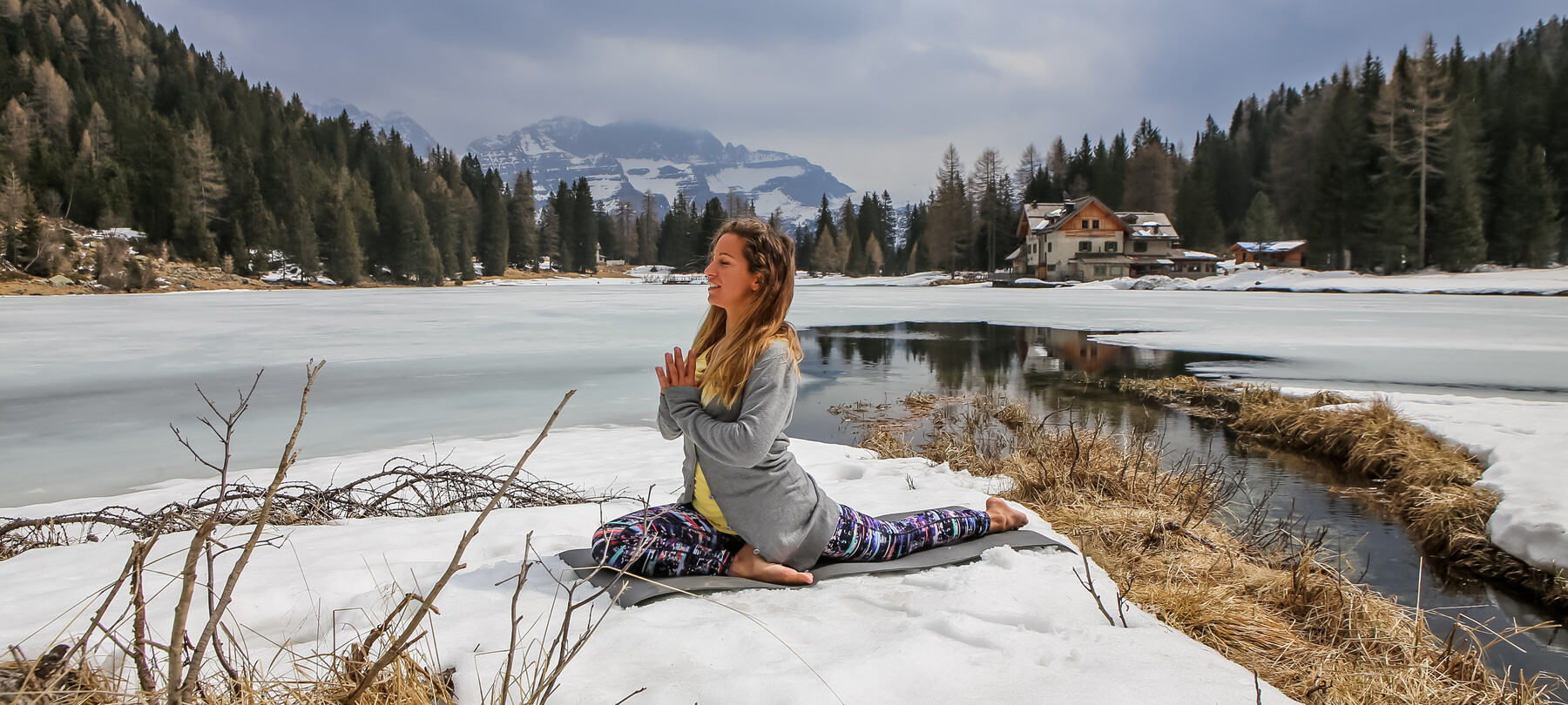 Sinnliche Winterwanderungen in den Dolomiti di Brenta