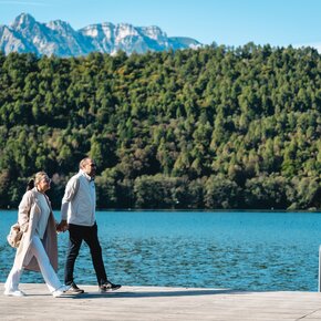 Spaziergang - Strada dei pescatori am Lago di Levico | © APT Valsugana e Lagorai