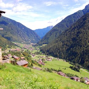 Vista sulla Val di Rabbi | © APT Valli di Sole, Peio e Rabbi