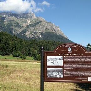Pannello descrittivo della Teleferica 10 | © Unknown