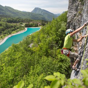 Falesia Lago Nembia | © APT Dolomiti di Brenta e Paganella