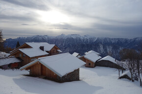 the huts near Rif.Serot | © APT Valsugana e Lagorai