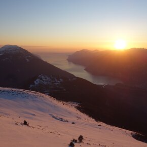 Tramonto da Monte Stivo | © Garda Trentino