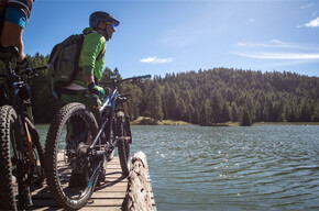 Tour 1413 - Felixer Weiher und Solomptrail: Einmal Idylle und knackig zurück | © APT Val di Non 