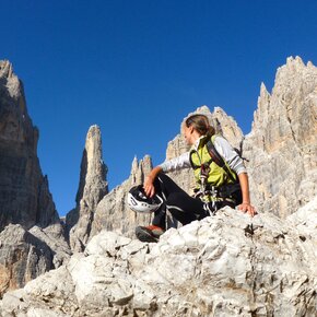 Via Ferrata Felice Spellini, Dolomiti di Brenta | © APT Madonna di Campiglio, Pinzolo, Val Rendena