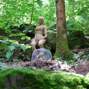 Art installation along the Salagadart path | © APT Madonna di Campiglio, Pinzolo, Val Rendena