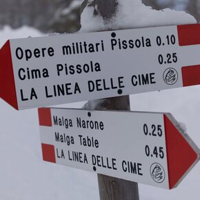 Indicazioni | © Madonna di Campiglio Azienda per il Turismo 