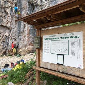 Falesia Marino Stenico - 36 vie dal 4c al 7c | © APT Val di Non 