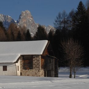 Rifugio a Bellamonte e Cimon dela Pala | © APT Fiemme Cembra