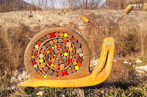 Lila und die Magie des Waldes - Schnecke | © APT Rovereto Vallagarina Monte Baldo