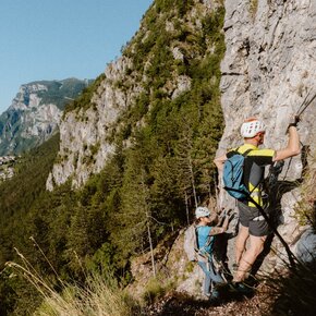 Ferrata Croce di Fai | © APT Dolomiti di Brenta e Paganella
