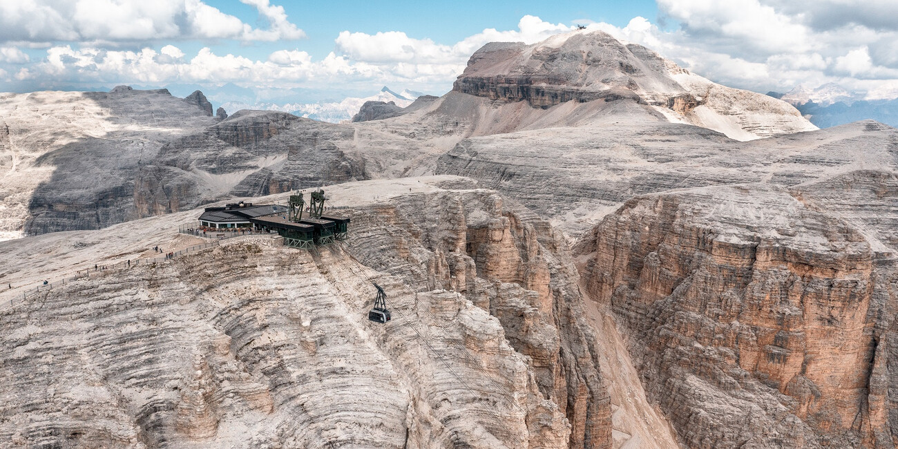 Punto panoramico Sass Pordoi - Passo Pordoi #2