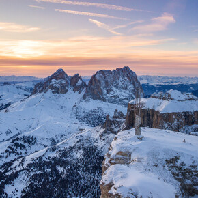 Punto panoramico Sass Pordoi - Passo Pordoi