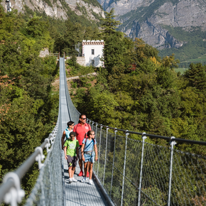 Ponte sospeso Mezzolombardo