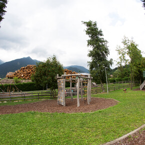 Val di Non - parco nei pressi di area sosta camper