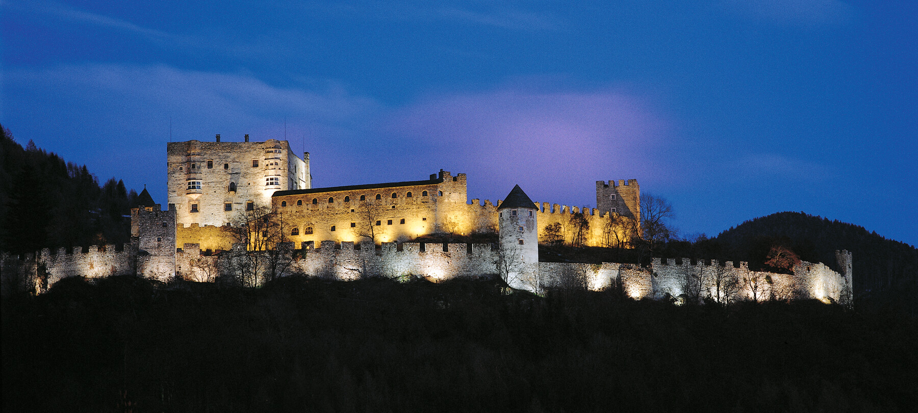 Romantik-Wochenende: Schlafen in einer Burg