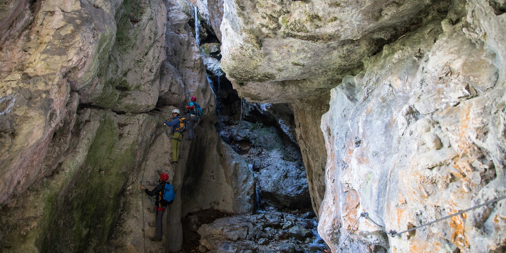 Ferrata del Burrone Giovanelli - Piana Rotaliana