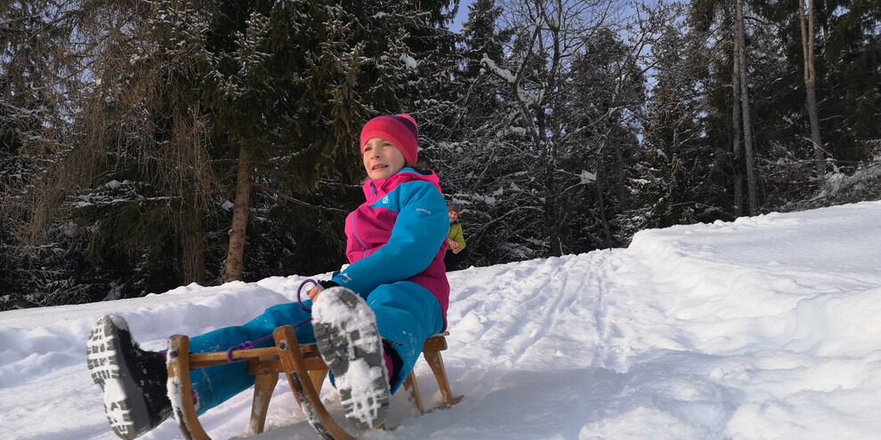 Schneewanderung zu den Regole di Malosco