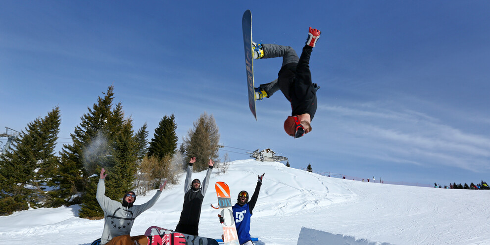 Alpe Cimbra - Fondo Piccolo - Mazinga Park - Snowboard | © Arturo Cuel