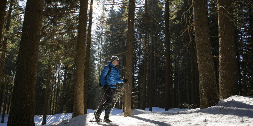 Snowshoe along the “Sentiero dell’Immaginario””