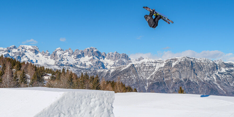 Provare lo Snowpark Monte Bondone