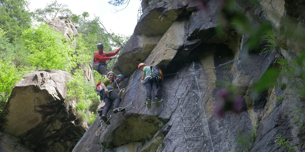 Didactische Ferrata Val di Scala - Vanoi-vallei