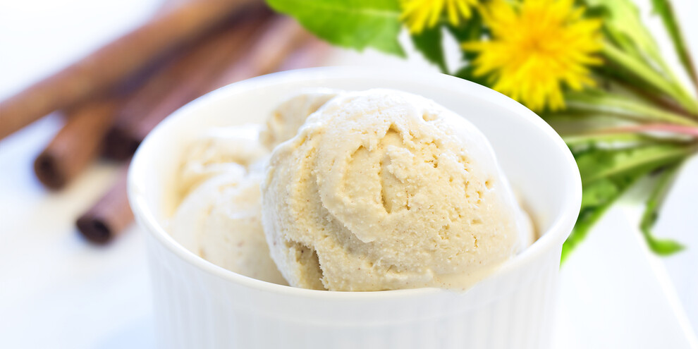 Semifreddo al miele di tarassaco