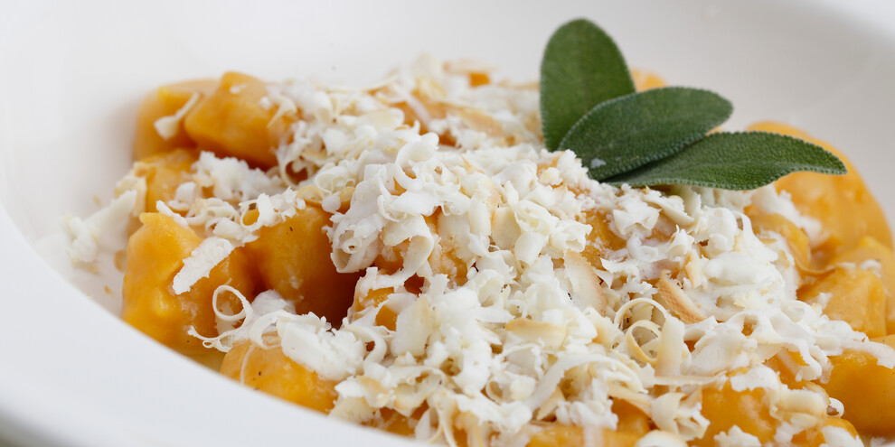 Pumpkin and ricotta gnocchi
