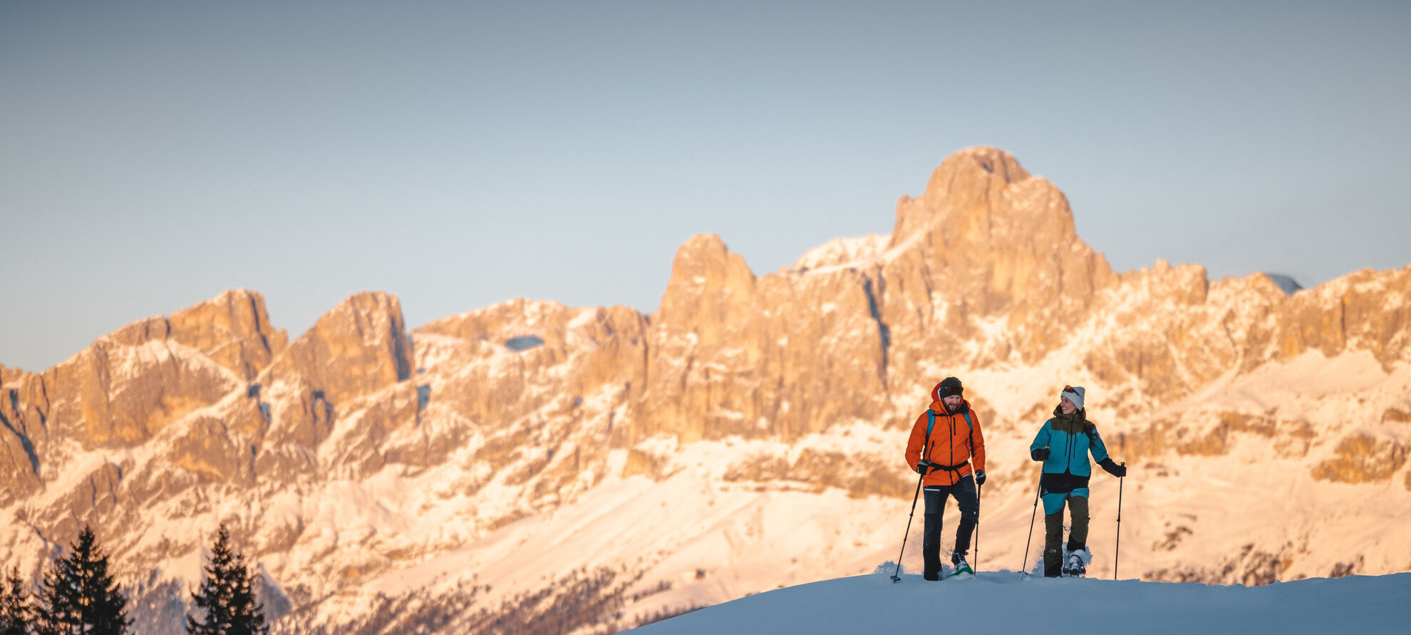 Schnee liegt in der Luft