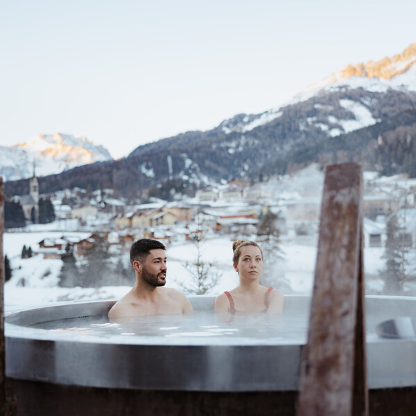 Val di Fassa - Pozza di Fassa - QC Terme Dolomiti - Tinozza | © Alex Moling