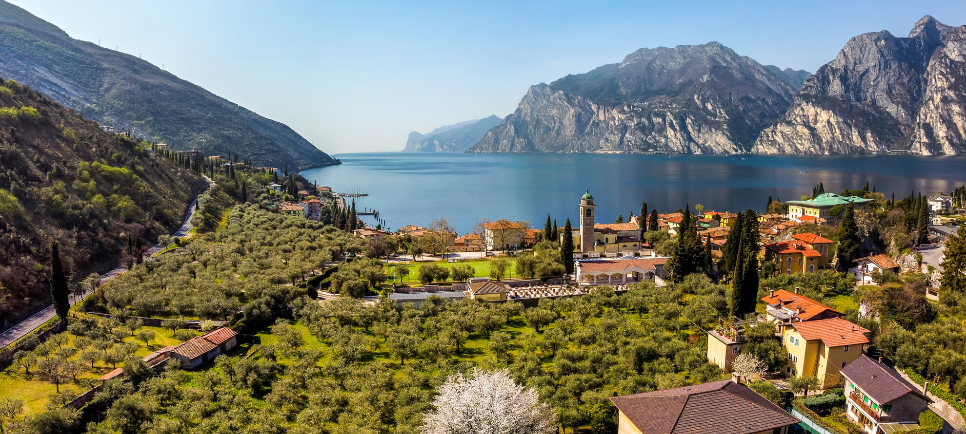Garda Trentino - Lago di Garda - Torbole - Panorama aereo - Uliveti | © Fabio Staropoli