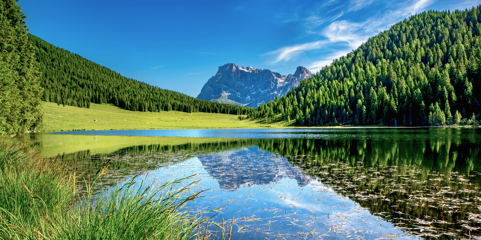 Dove le Dolomiti si specchiano