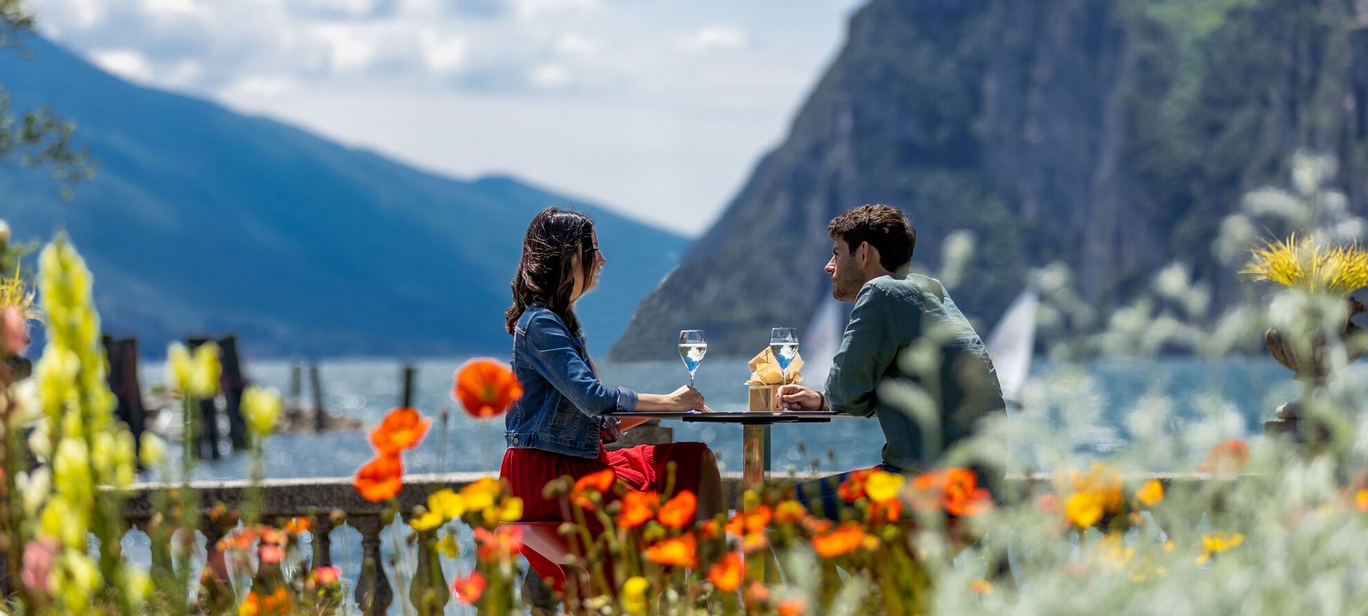 Zwei Trentodoc, danke