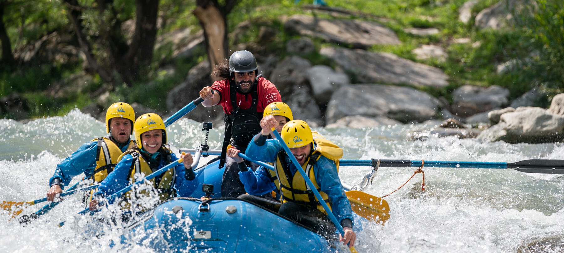 Rafting in Val di Sole sul torrente Noce 