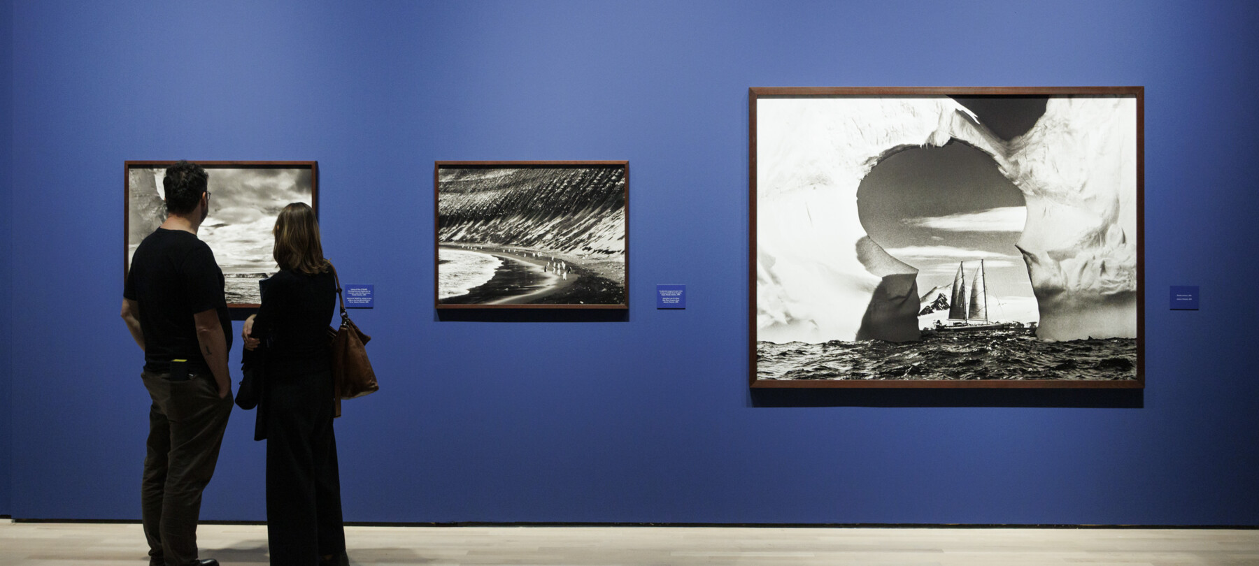 La mostra di Salgado sui ghiacciai in Trentino